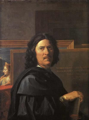 Nicolas Poussin - Autoportrait du Louvre